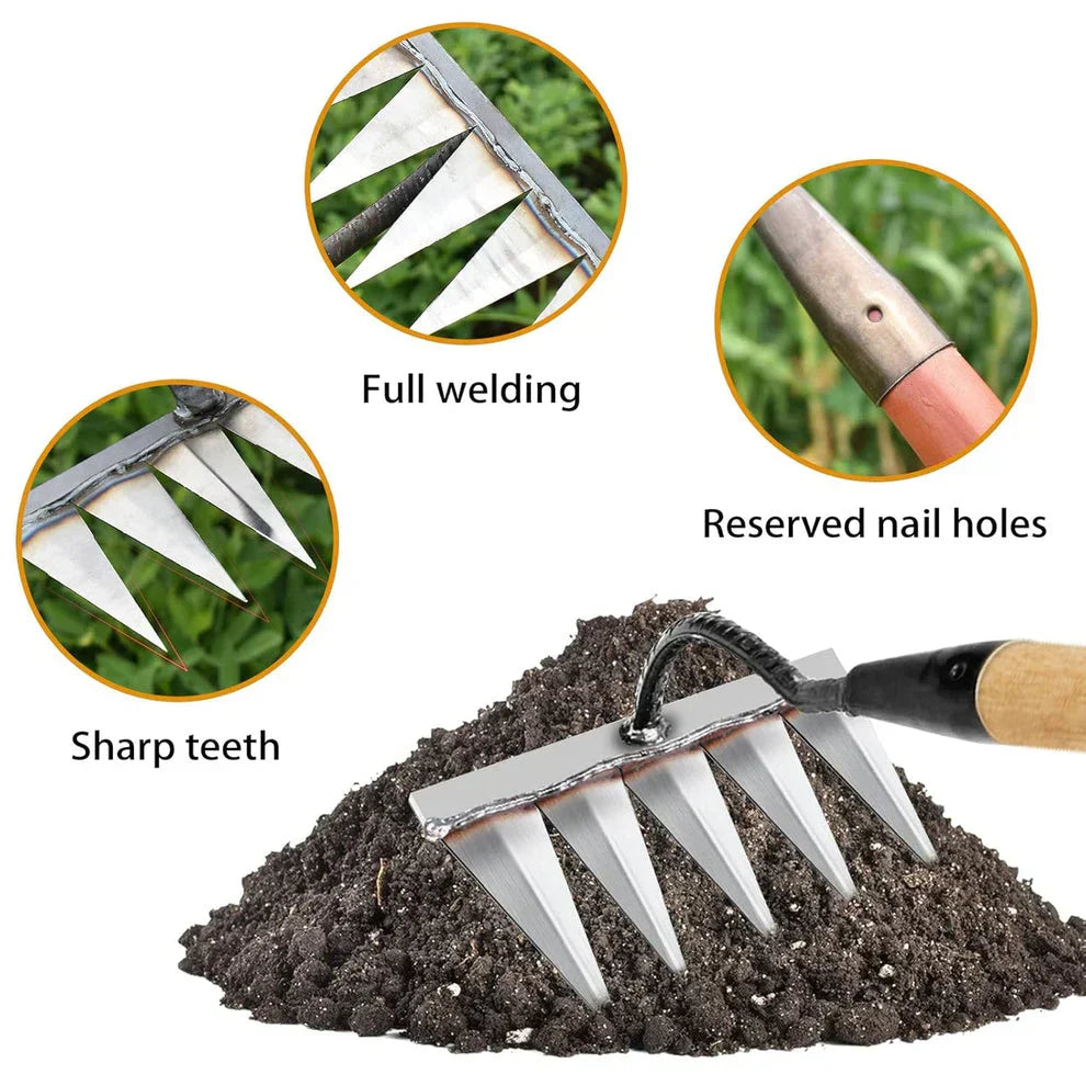 5 Teeth Weeding Tool🌱 -11,000+ Farmers’ Trusted